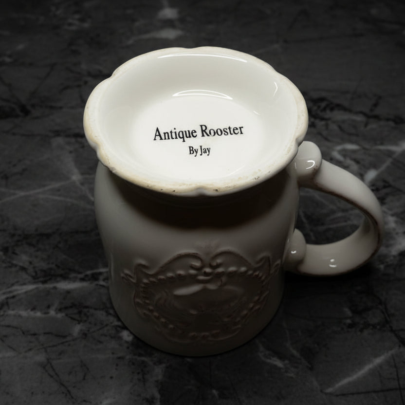 Jay Import Antique Rooster Coffee Mug