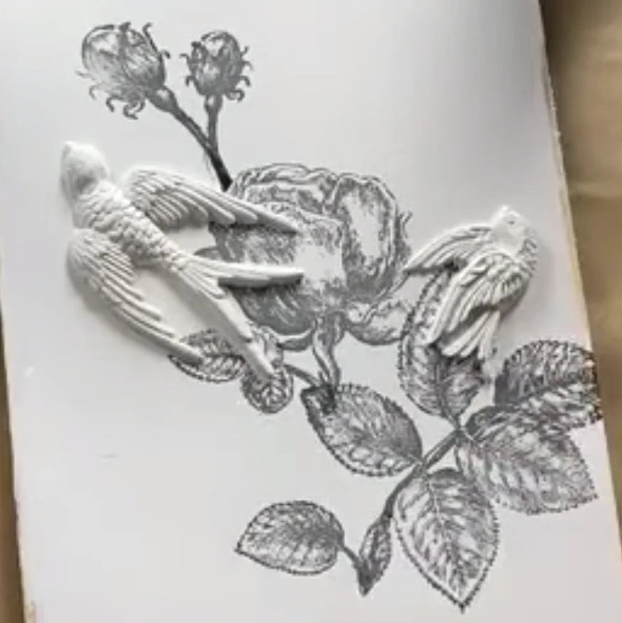 IOD Birdsong Decor Mould - Iron Orchid Designs