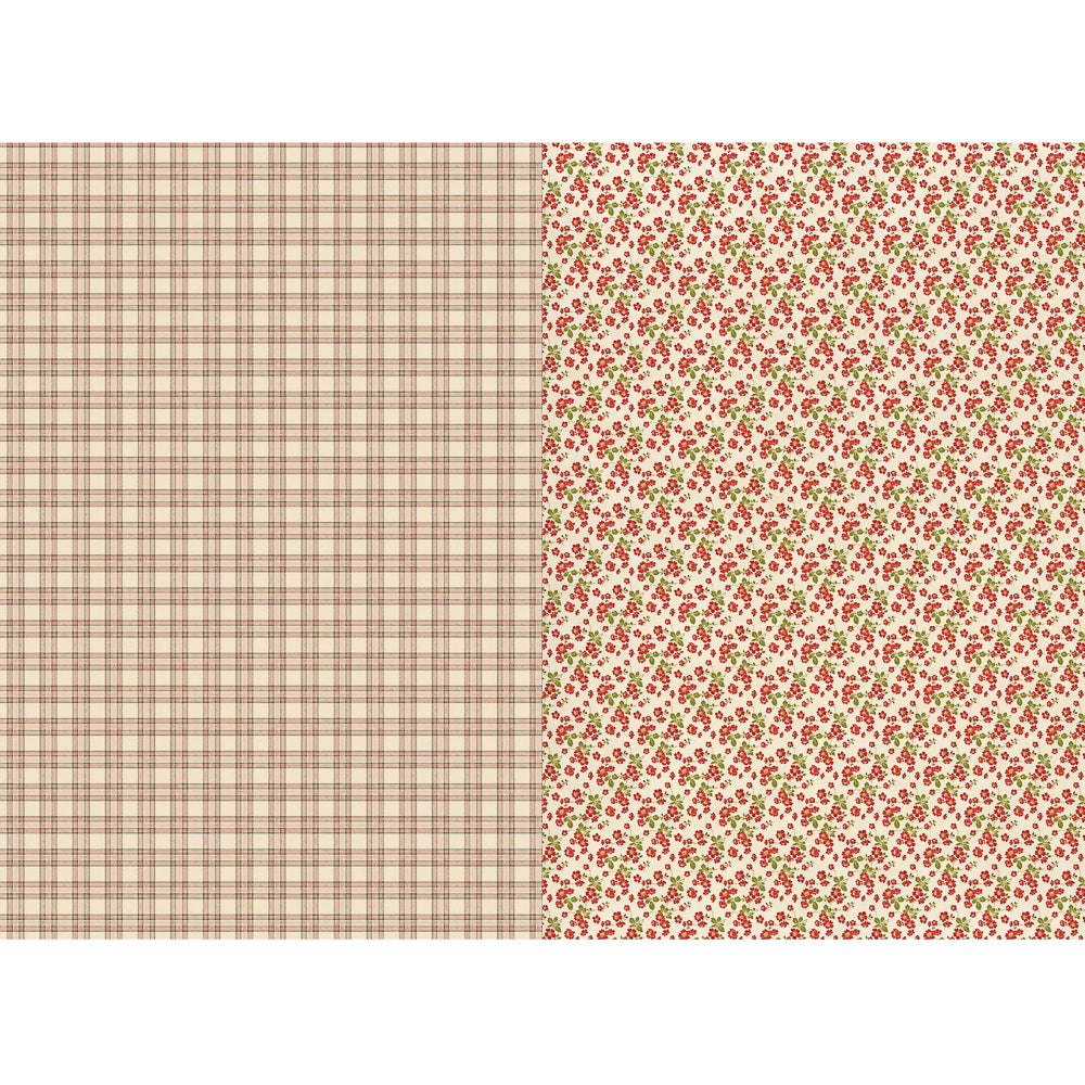 Christmas Wallpaper Decoupage Paper - Roycycled Treasures