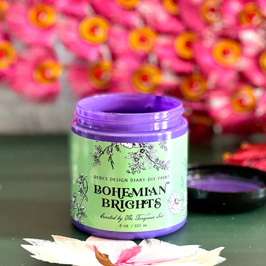 Flourished Bohemian Brights by DIY Paint