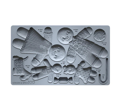 IOD GINGER & SPICE Decor Mould by Iron Orchid Designs
