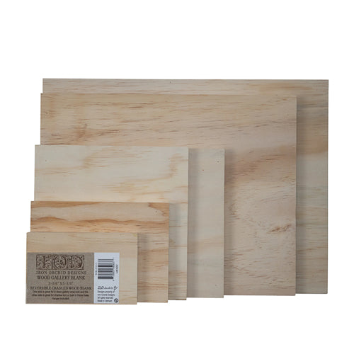 IOD Wood Art Panel 3.5x5.5 by Iron Orchid Designs