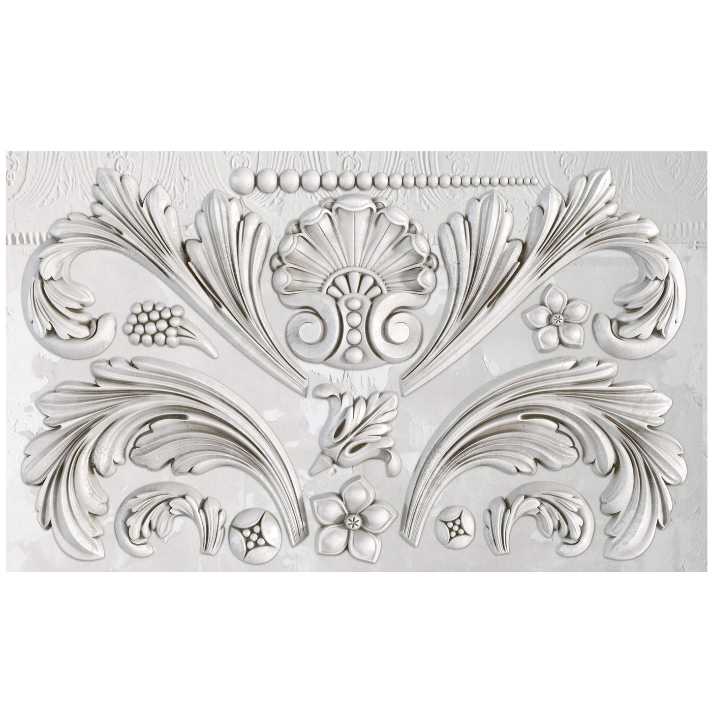 IOD Acanthus Scroll Decor Mould - Iron Orchid Designs