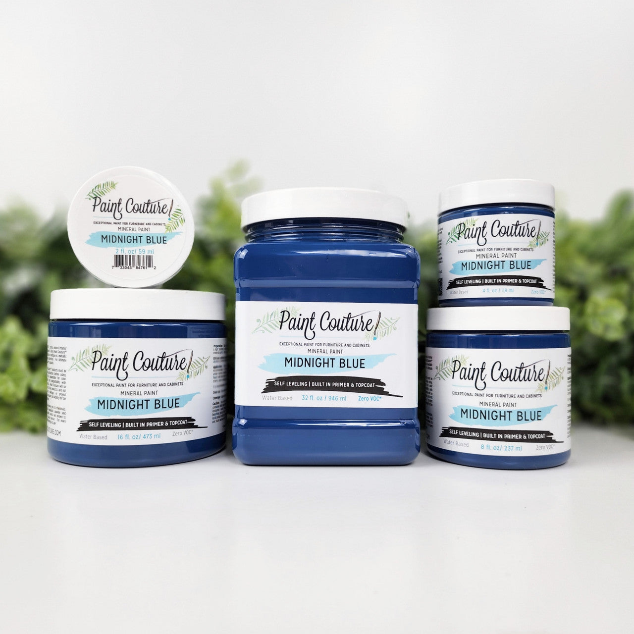 Midnight Blue Acrylic Mineral Paint - Paint Couture