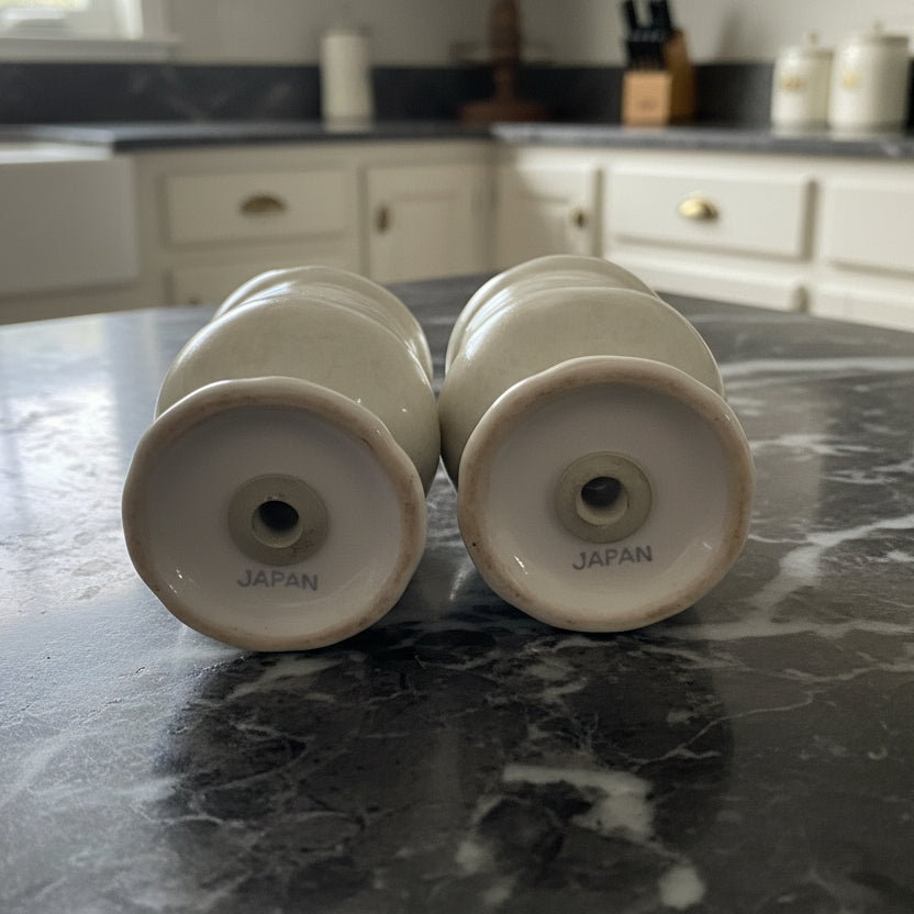 Vintage Mikasa Garden Club Salt & Pepper Shakers Japan