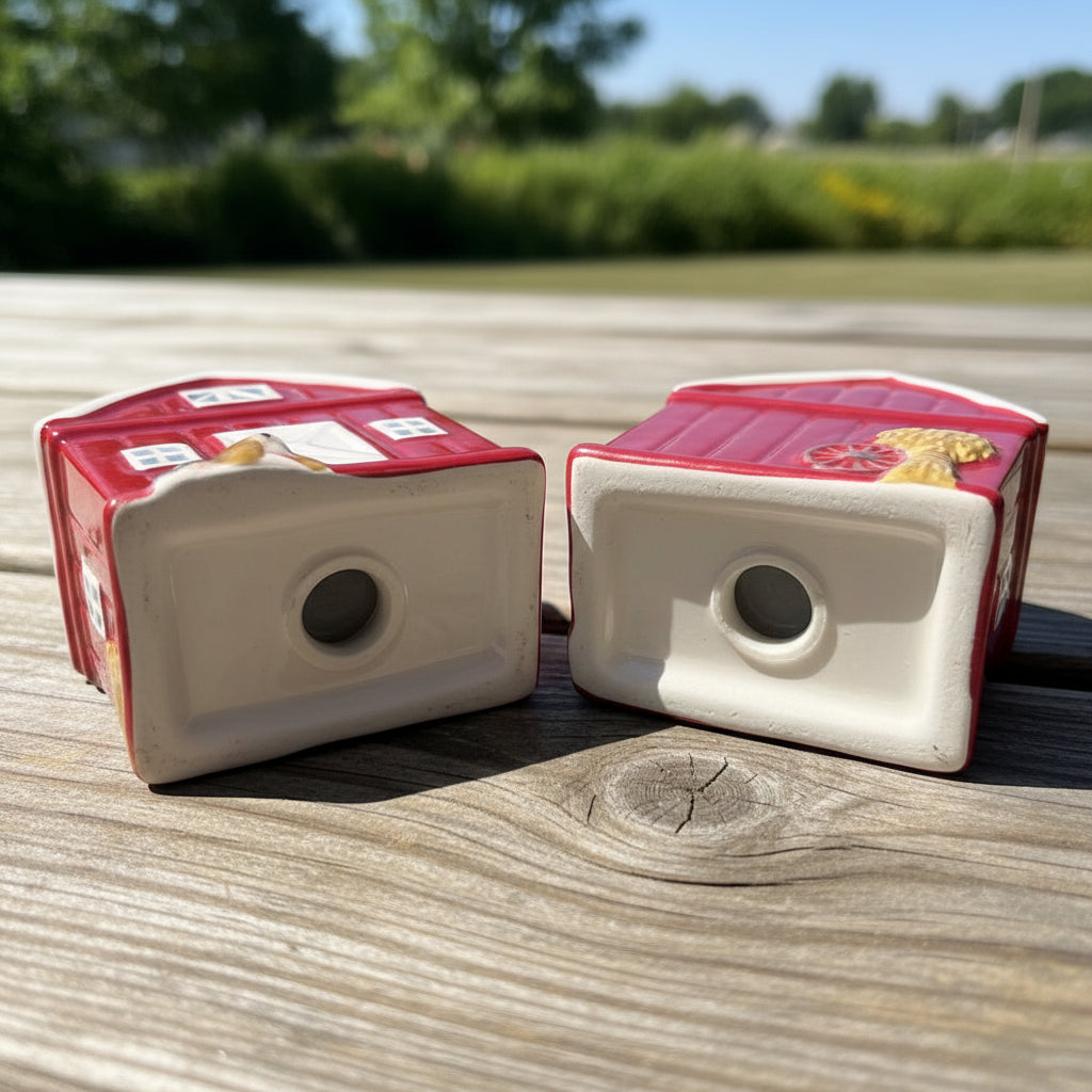 Red Barn Salt & Pepper Shaker Set - Pioneer Woman