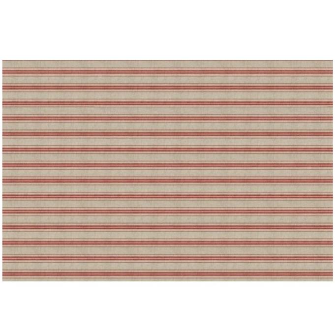 Red Ticking Decoupage Paper - Roycycled Treasures