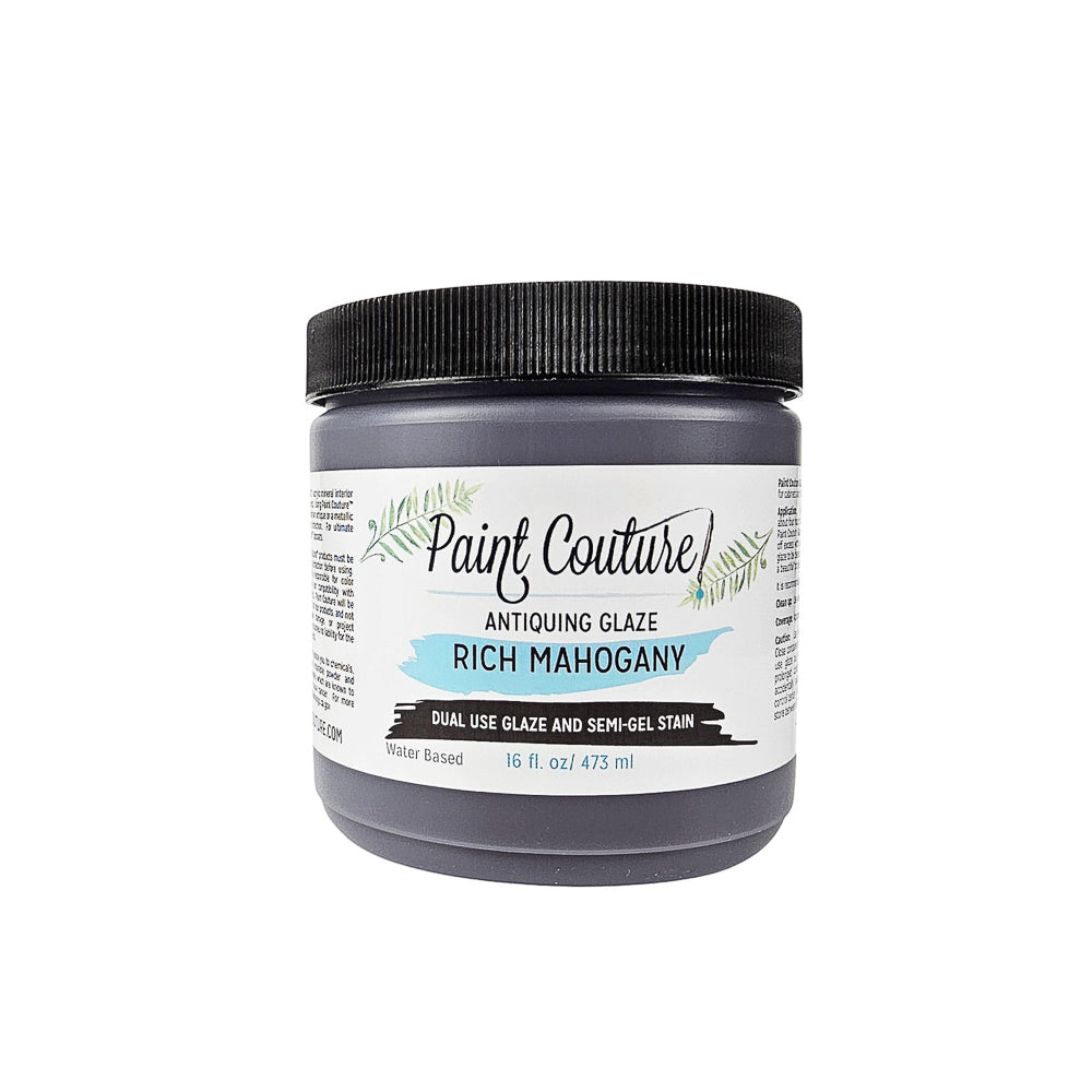 Rich Mahogany Antiquing Glaze - Paint Couture