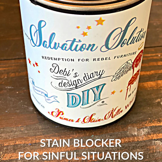 Salvation Solution Wood Stain Blocker by DIY Paint