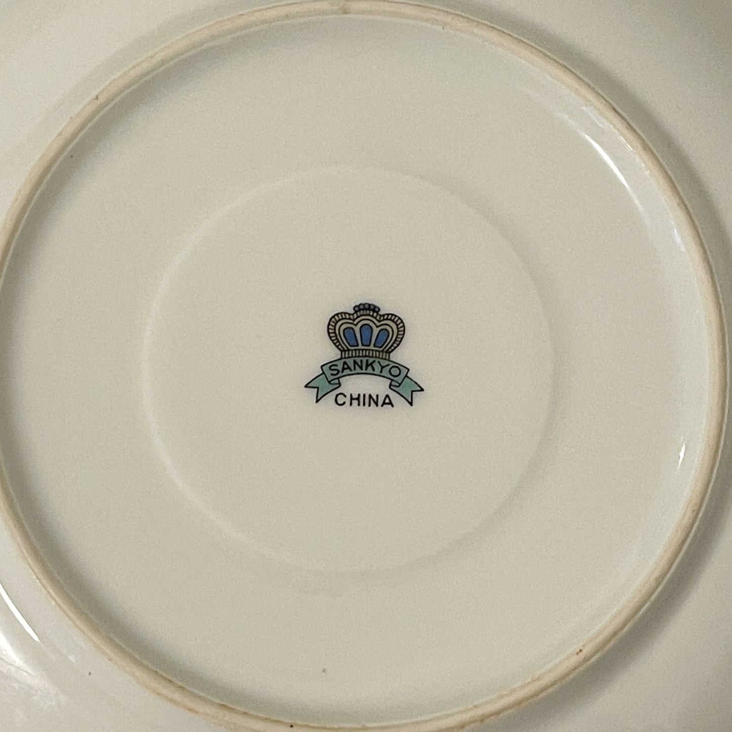 Vintage Sankyo Rose Pattern Bowls Japan - Set of 6