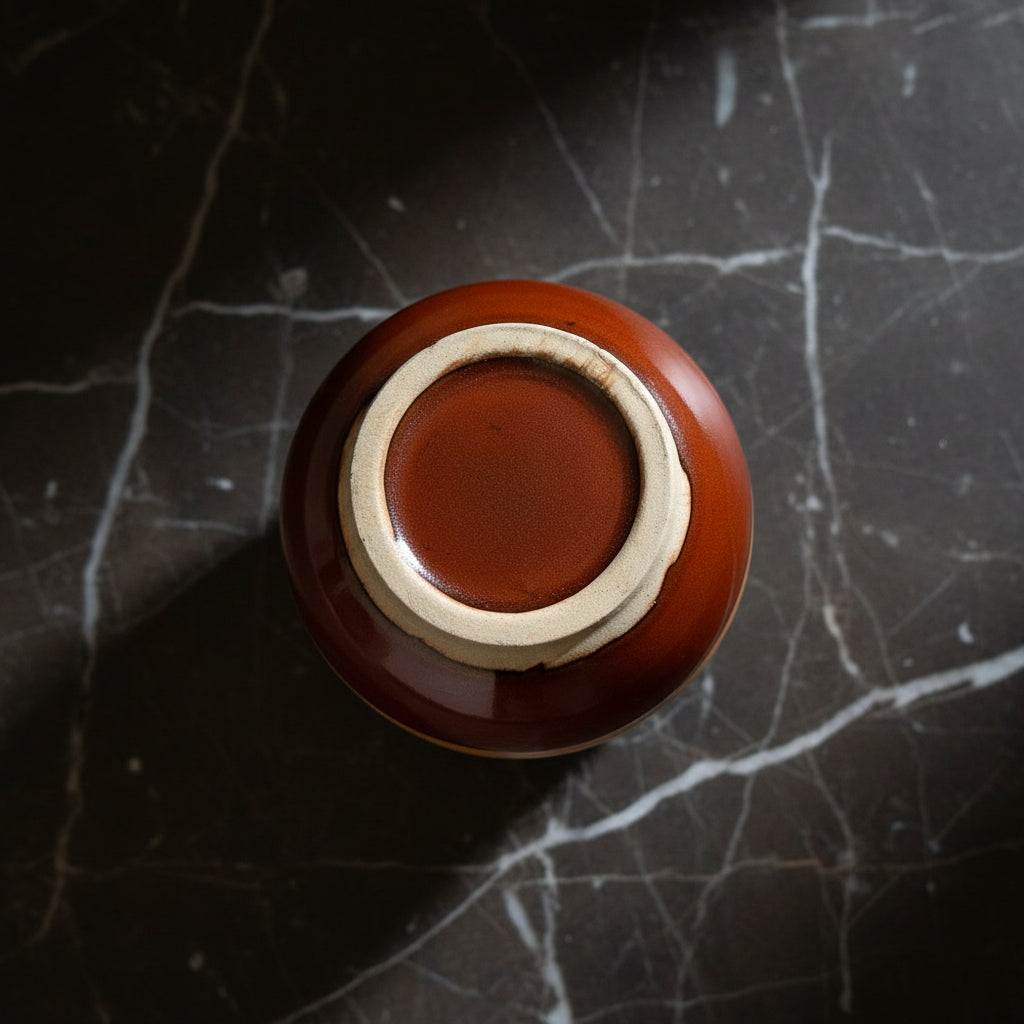 Stoneware Vase - National Silver Co - Nagoya Japan