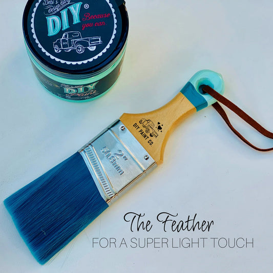 The Feather Paint Brush by DIY Paint