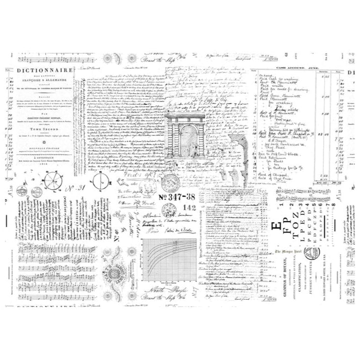 Typography Love Decoupage Paper - Roycycled Treasures