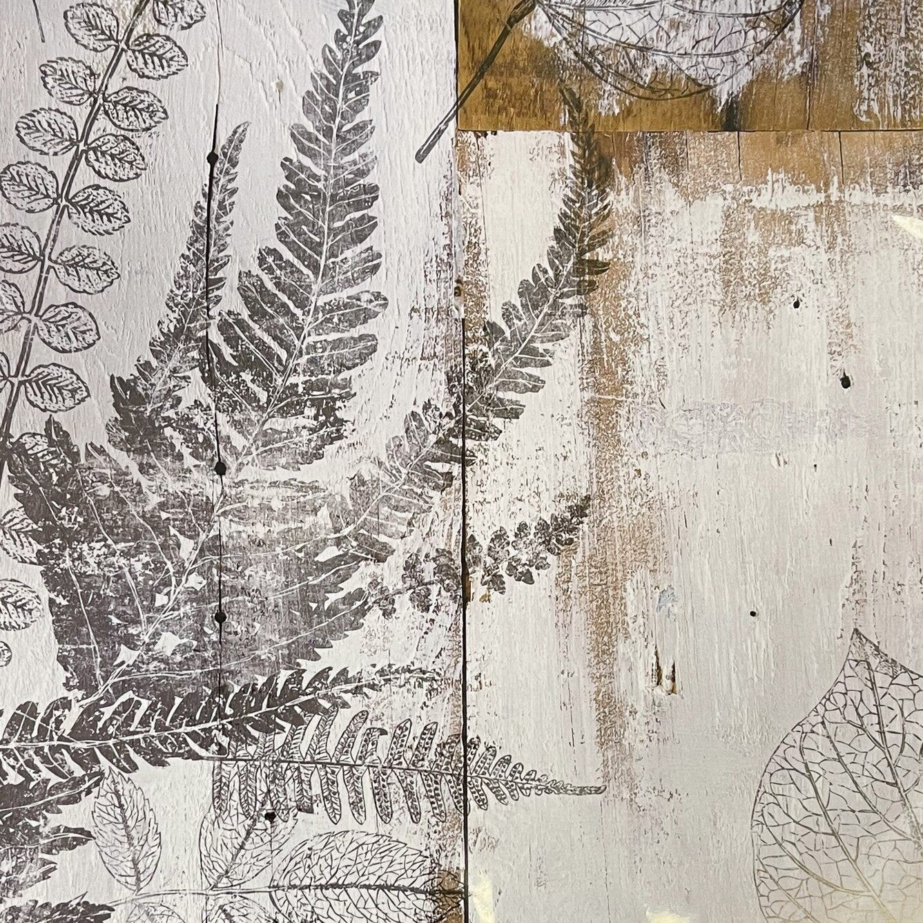 IOD Fronds Decor Stamp - Iron Orchid Designs