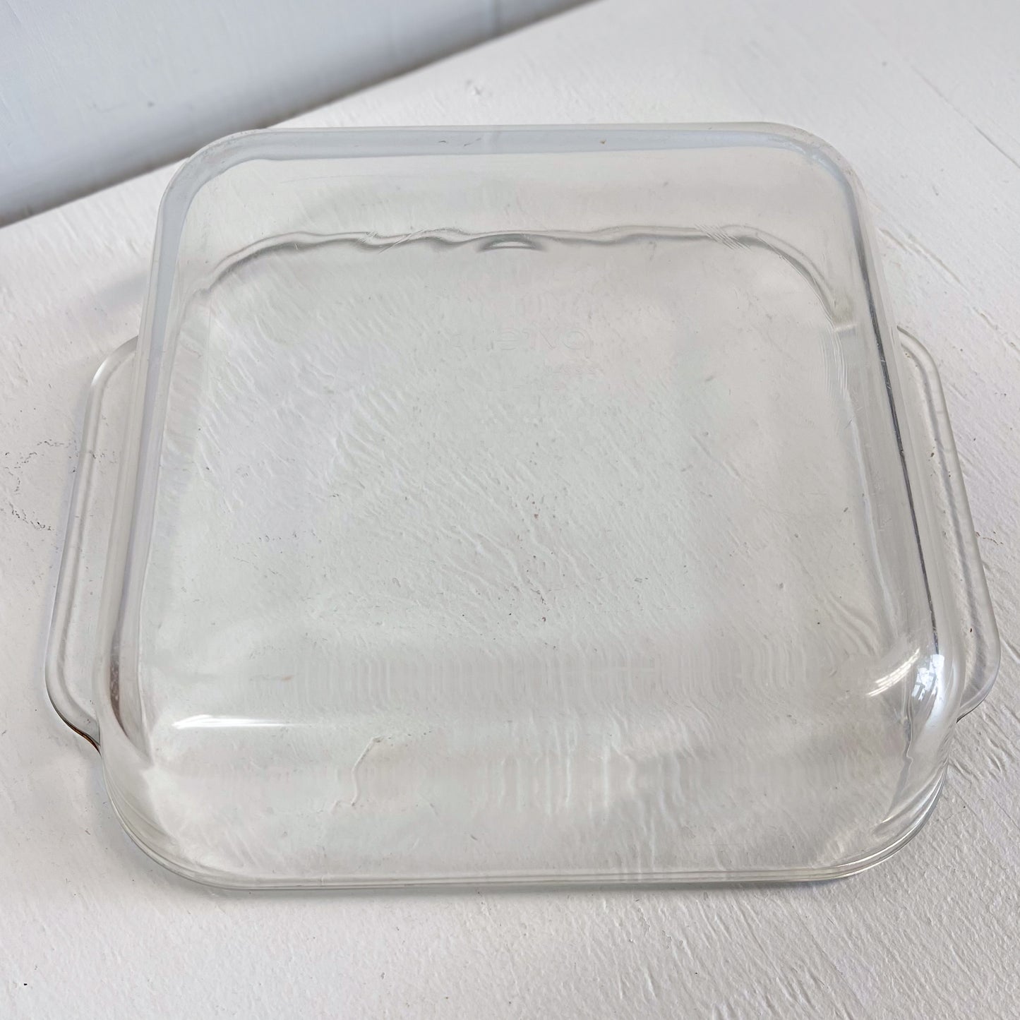 Pyrex 2 Quart Clear Glass Casserole Dish - Vintage