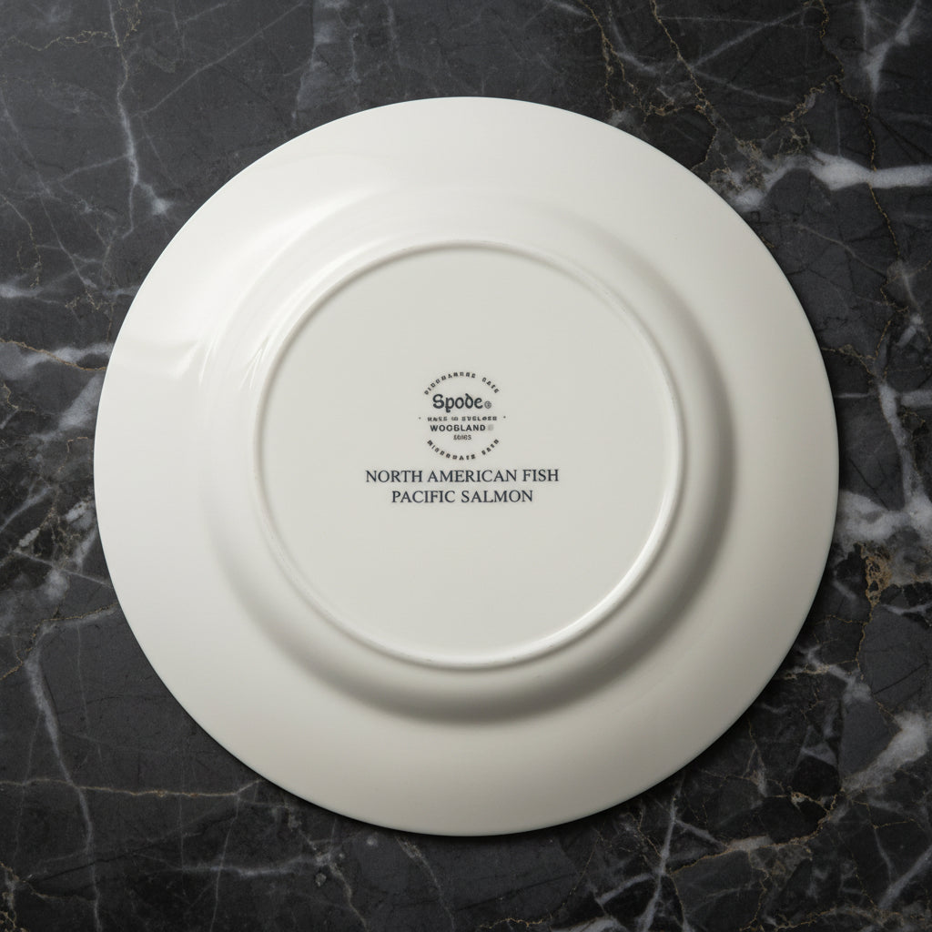 Spode Woodland North American Pacific Salmon Small Plate