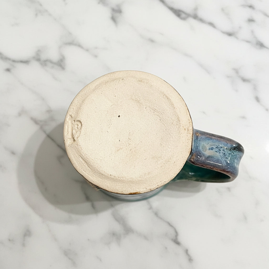 Vintage Studio Pottery Whale Mug