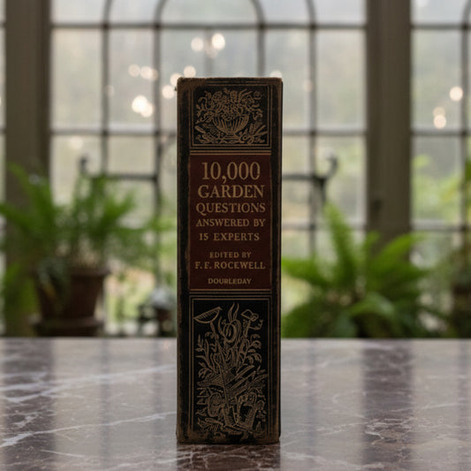 1940s 10,000 Garden Questions Book - F.F. Rockwell