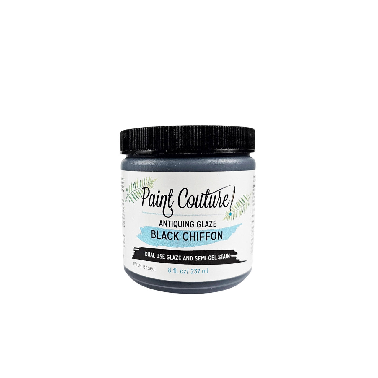 Black Chiffon Antiquing Glaze - Paint Couture