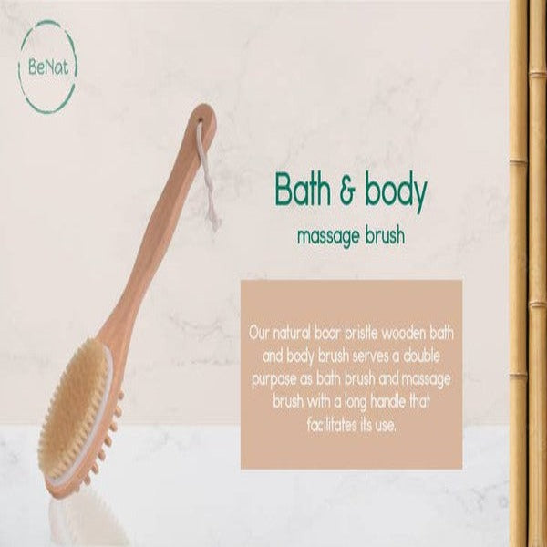 Bath and Body Massage Brush