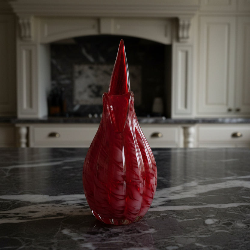 1960s Lefton Art Glass Pitcher Japan