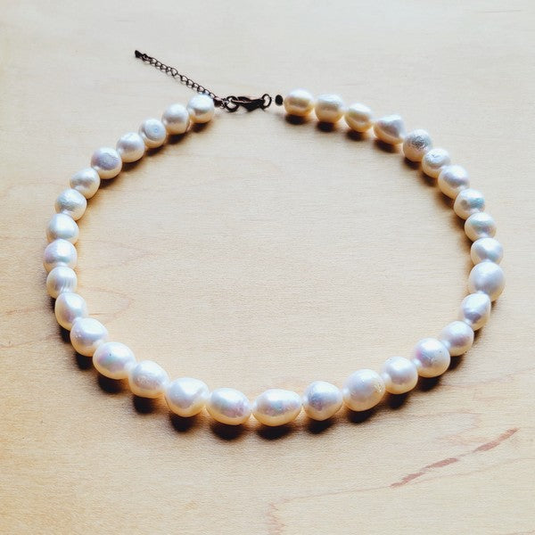 Genuine Freshwater Pearl Collar Necklace