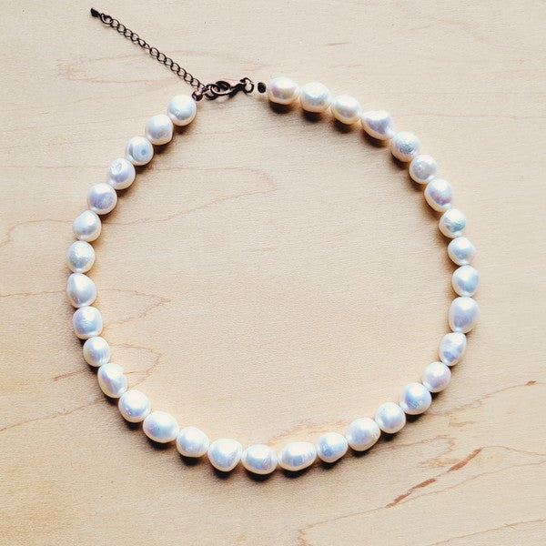 Genuine Freshwater Pearl Collar Necklace