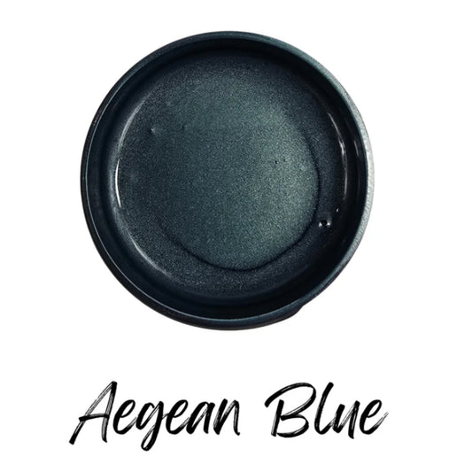 Aegean Blue Lux Metallic Paint - Paint Couture