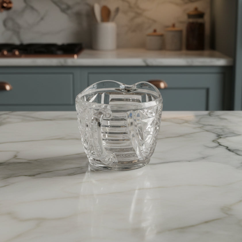 1960s Anchor Hocking Stars & Bars Creamer