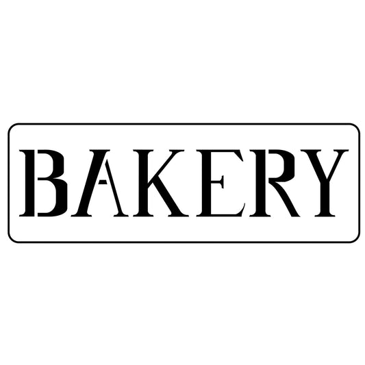 Bakery Word Stencil by Jami Ray Vintage