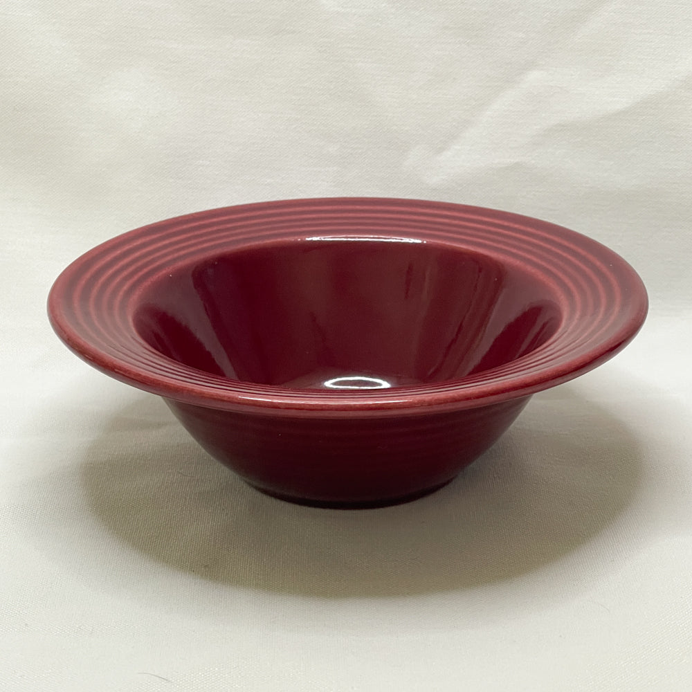 Bauer Pottery Monterey Burgundy Dessert Bowl | 1936-1945