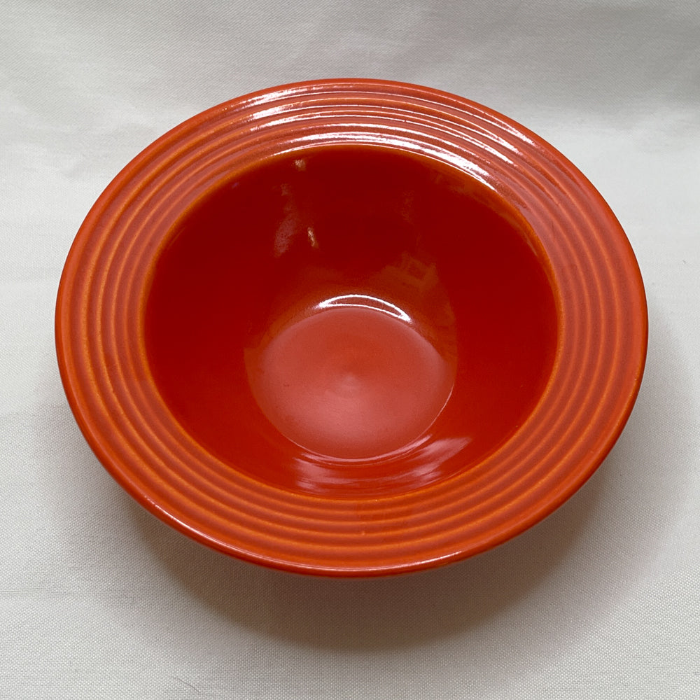 Bauer Pottery Monterey Orange Dessert Bowl | 1936-1945