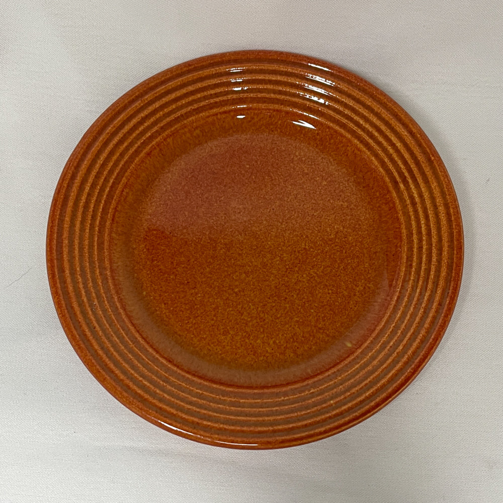 Bauer Pottery Monterey Red-Brown Bread Plate | 1936-1945