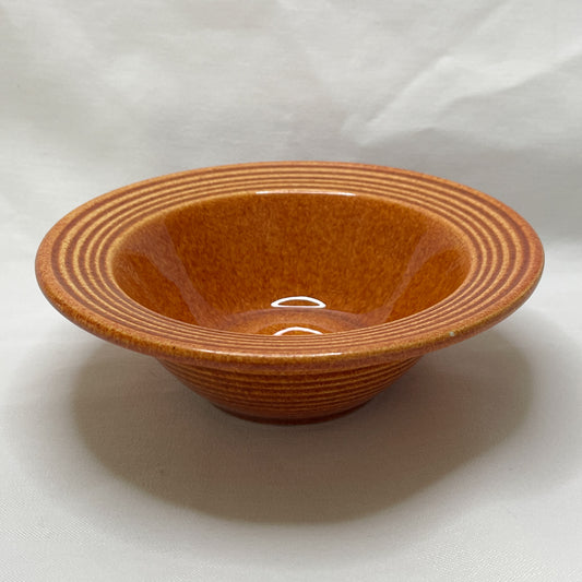 Bauer Pottery Monterey Red-Brown Bowl | 1936-1945