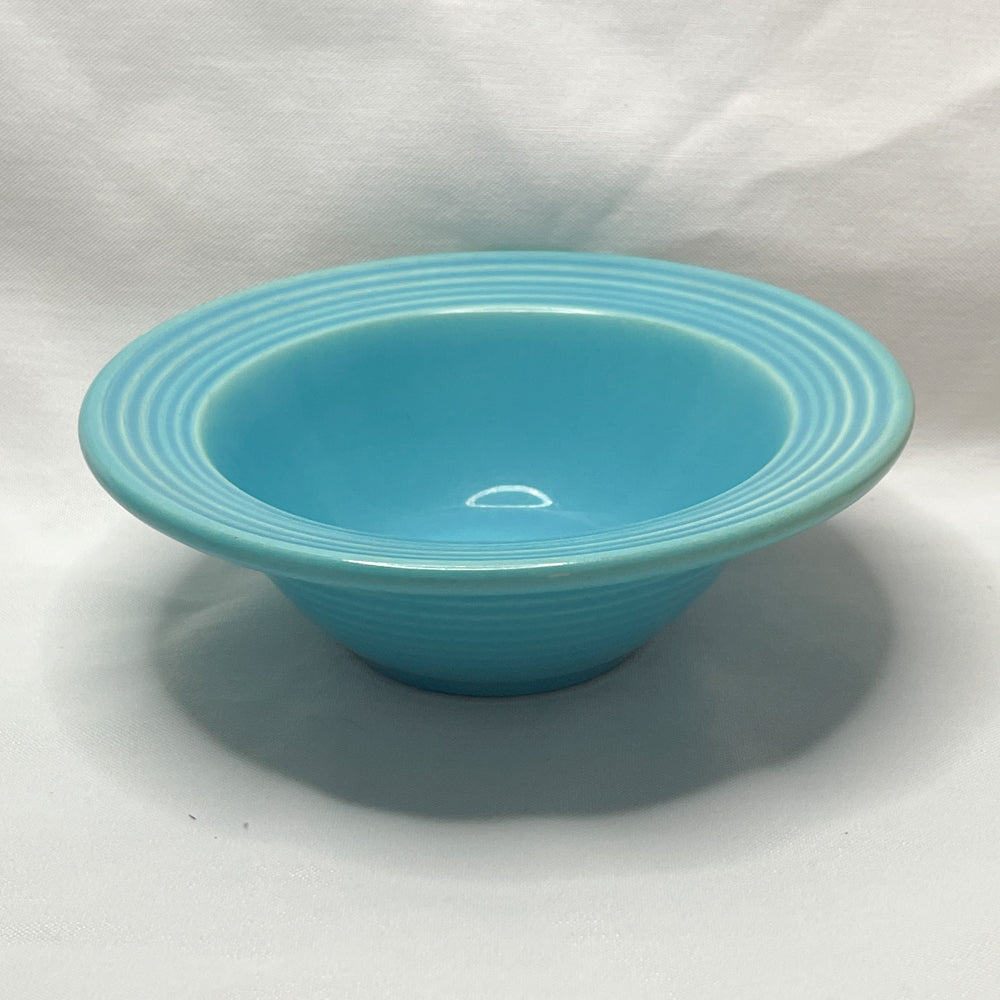 Bauer Pottery Monterey Turquoise Dessert Bowl | 1936-1945