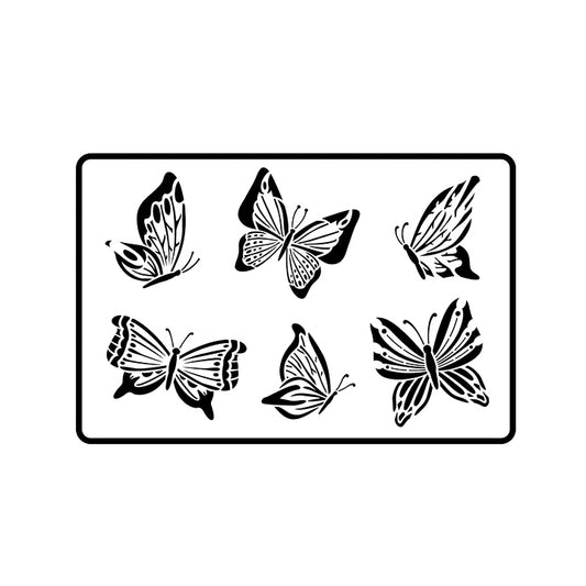 Butterflies Stencil by Jami Ray Vintage