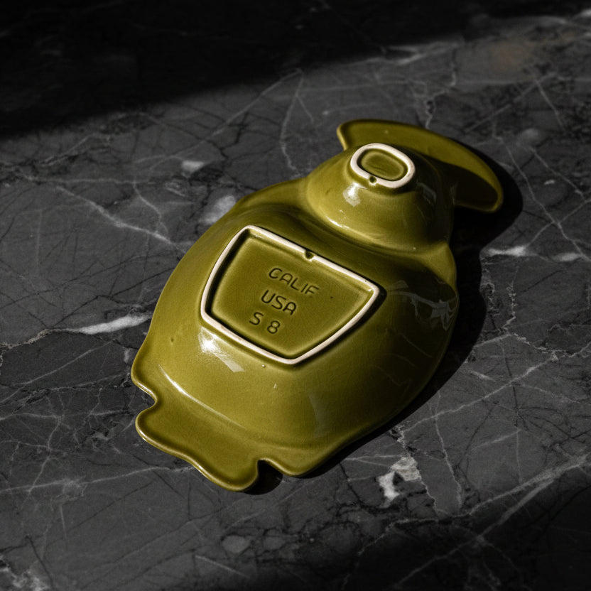 1970s California Pottery Chip & Dip Serving Dish