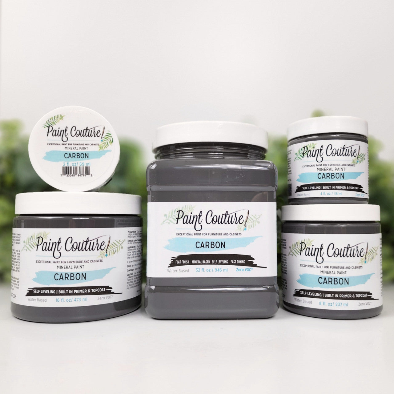 Carbon Acrylic Mineral Paint - Paint Couture