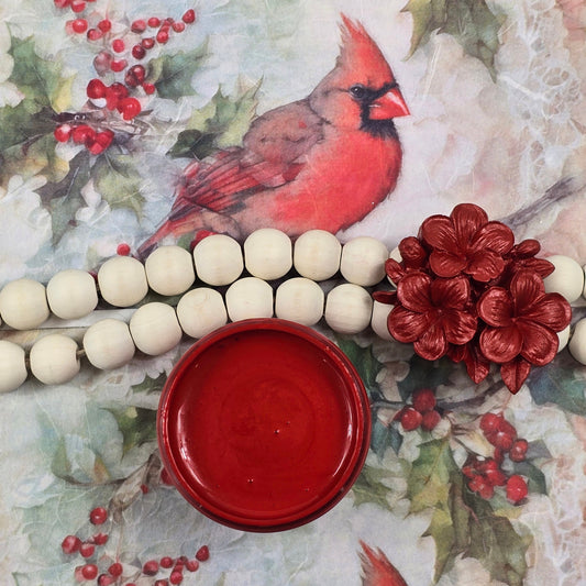Cardinal Red Lux Metallic Paint - Paint Couture