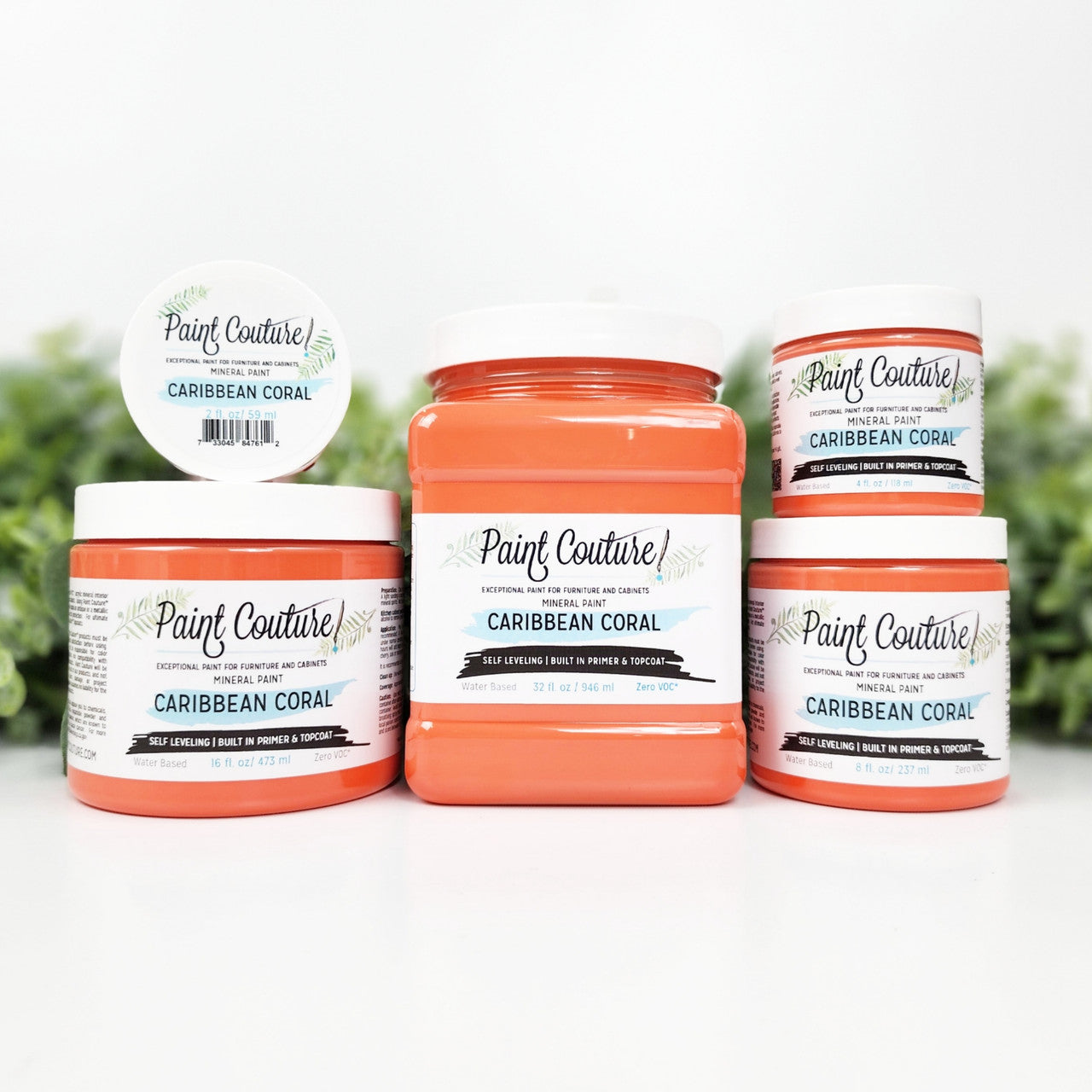 Caribbean Coral Acrylic Mineral Paint - Paint Couture