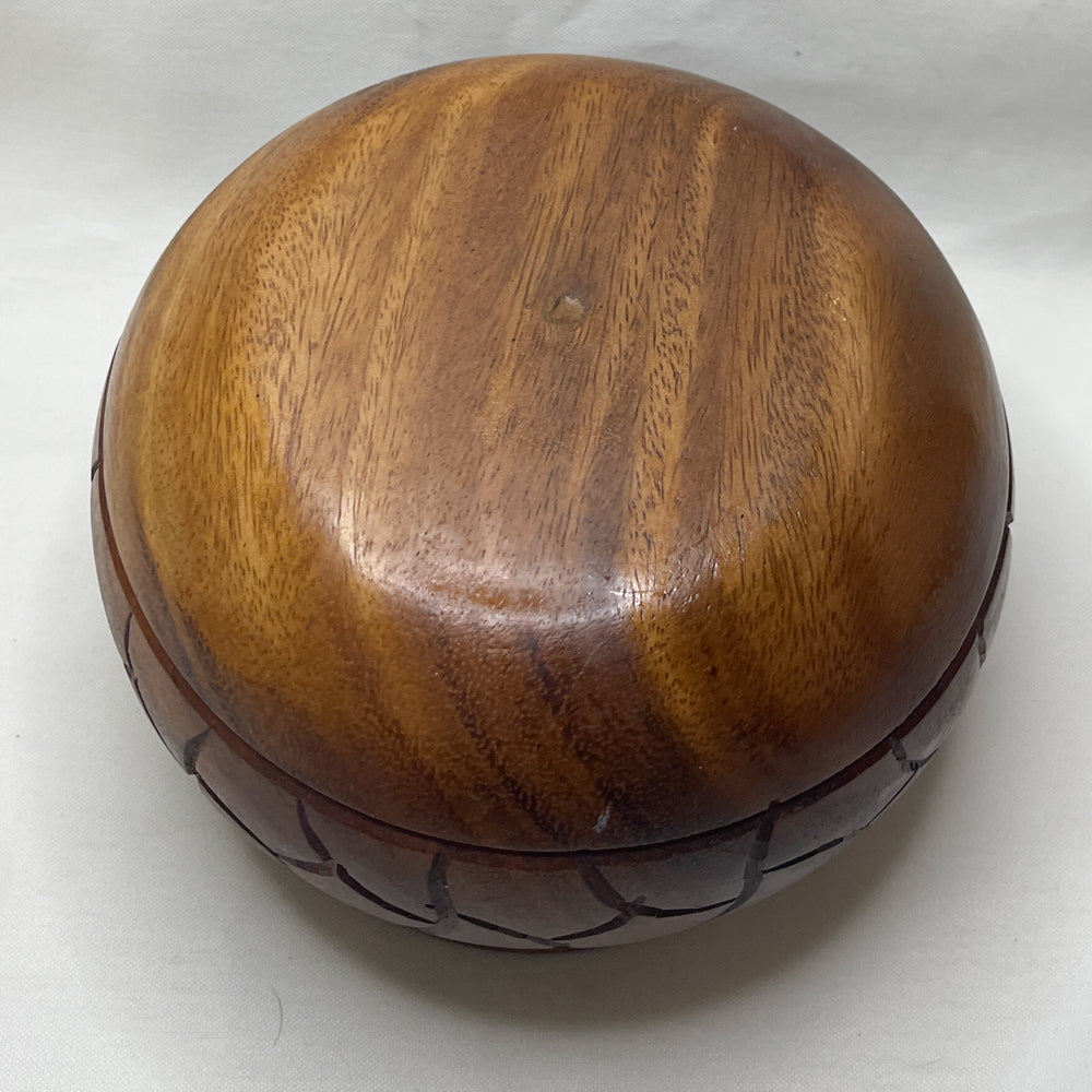 Carved Wood Bowl