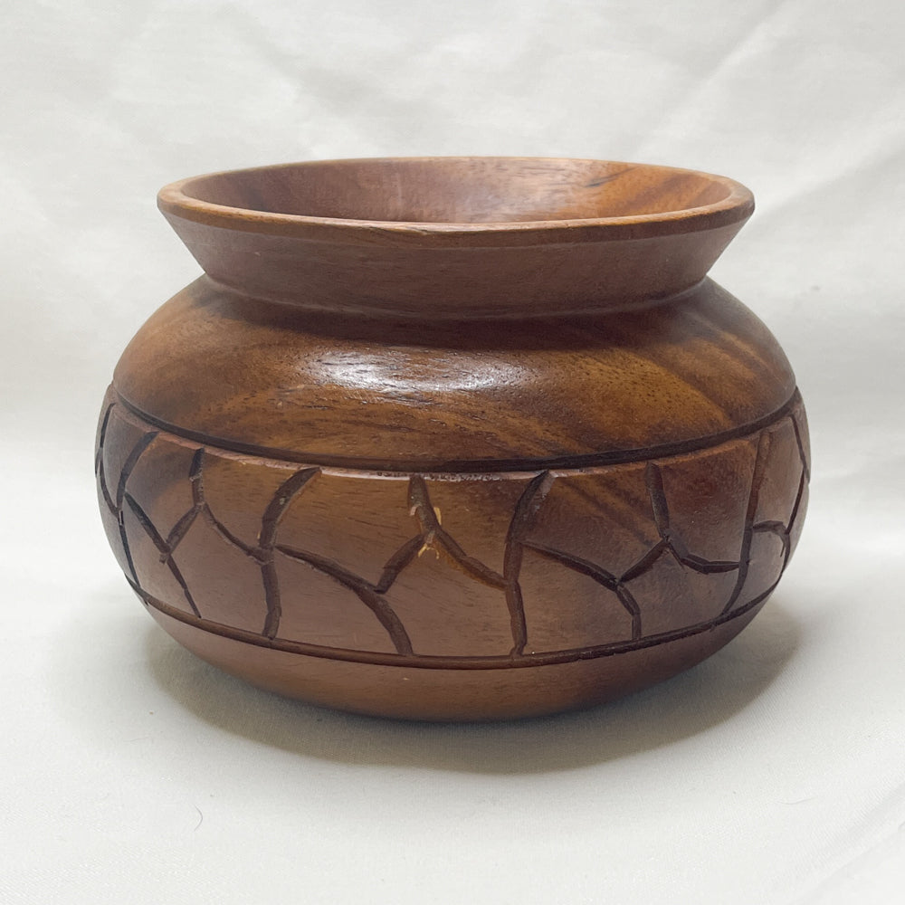 Carved Wood Bowl