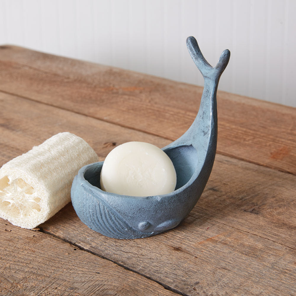 Cast Iron Whale Soap Dish