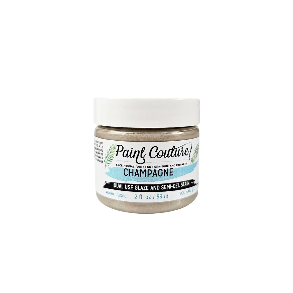 Champagne Metalic Glaze - Paint Couture