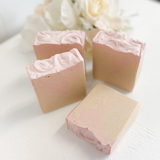 Champagne Rose Artisan Soap by Tide & Timber Soapworks
