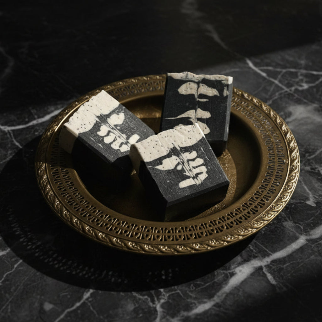 Charcoal & Poppy Seed Artisan Soap