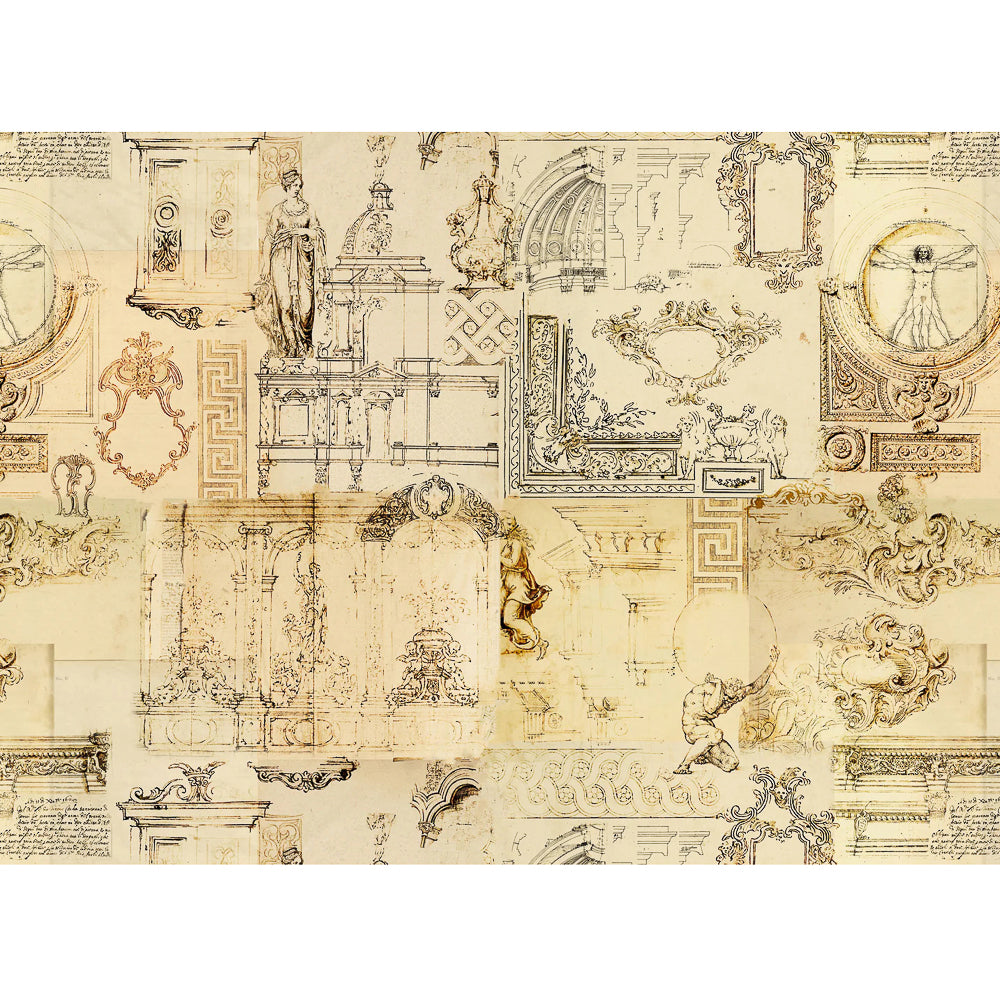 Classical Masterboard Decoupage Paper - Roycycled Treasures