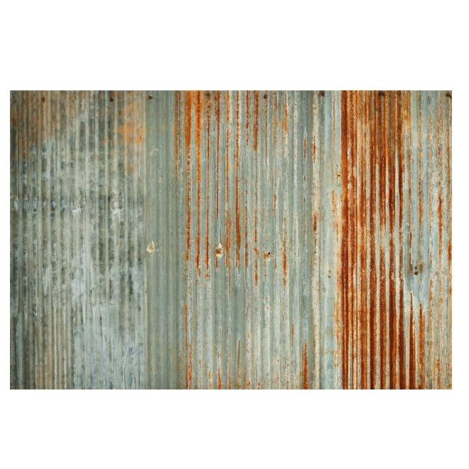 Corrugated Metal Decoupage Paper - Roycycled Treasures