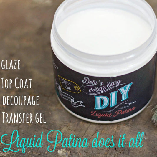 Crystal Clear Chandelier Liquid Patina by DIY Paint