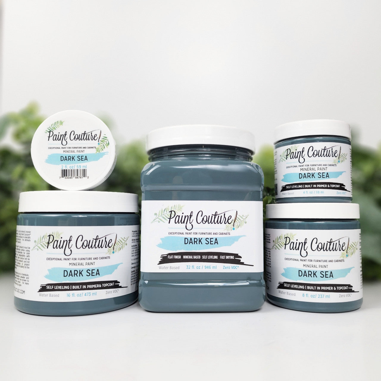 Dark Sea Acrylic Mineral Paint - Paint Couture